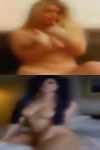 Plus nude woman